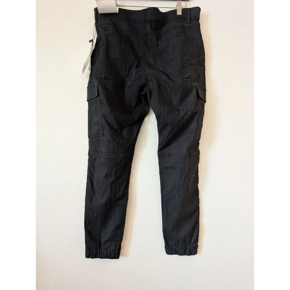 NWT   PROJEK RAW mens cargo Actiflex design charcoal pants  Sz 38